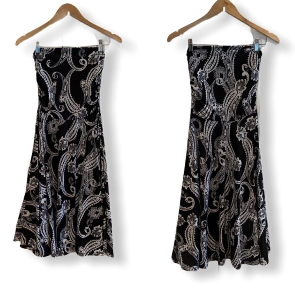 𝅺LAPIS strapless dress